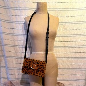 Cross body fur bag